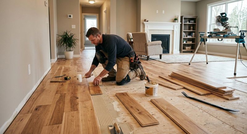 Engineered Wood Installation in Crofton, MD