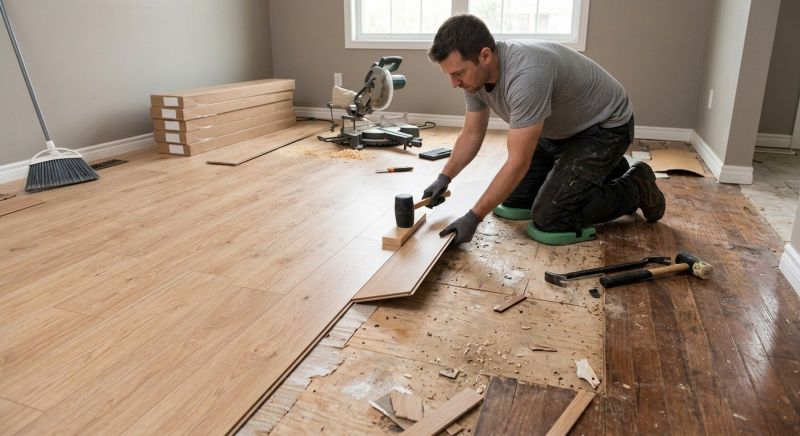 Laminate Floor Installation in Highland, MD