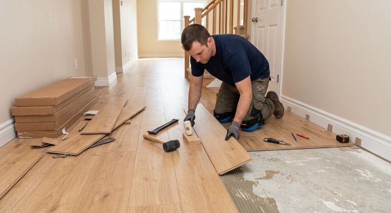 Laminate Floor Installation in Severna Park, MD