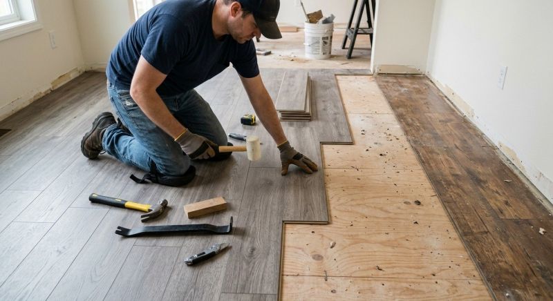 Laminate Floor Replacement in Annapolis, MD
