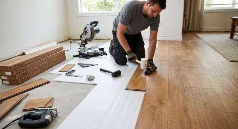 Laminate Floor Replacement in Chester, MD