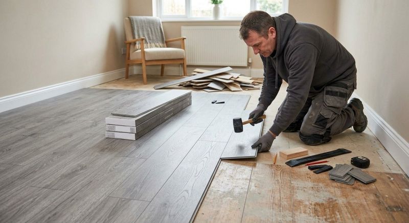 Laminate Floor Replacement in Howard County, MD