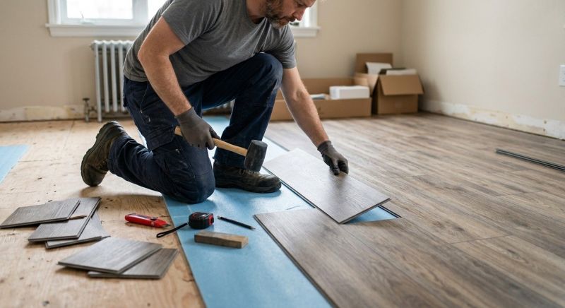 Linoleum Floor Installation in Arlington, VA