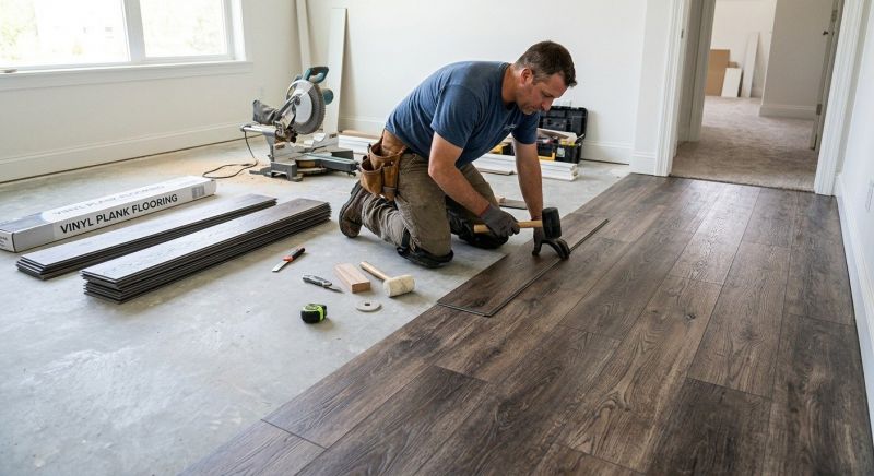 Linoleum Floor Installation in Laurel, MD