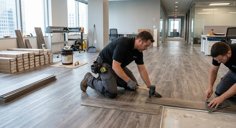 Linoleum Floor Installation in Linthicum Heights, MD