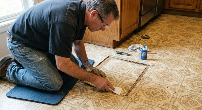 Linoleum Floor Installation in Sandy Spring, MD