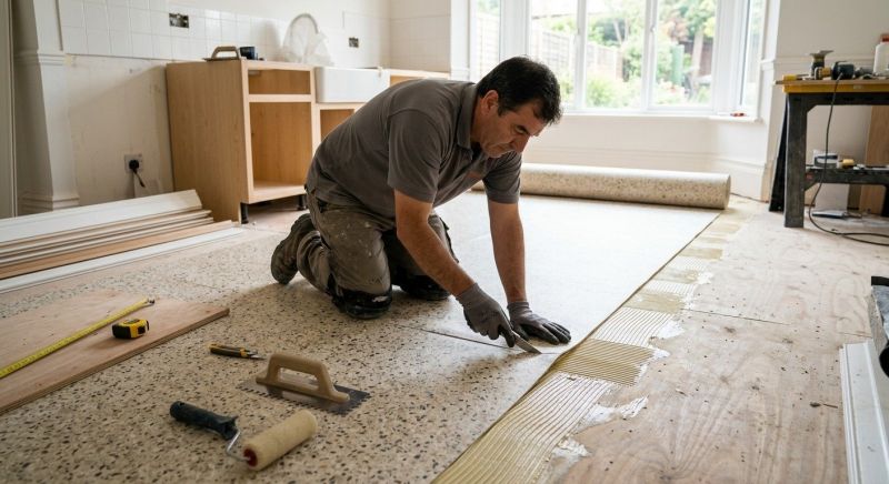 Linoleum Floor Installation in Upper Marlboro, MD