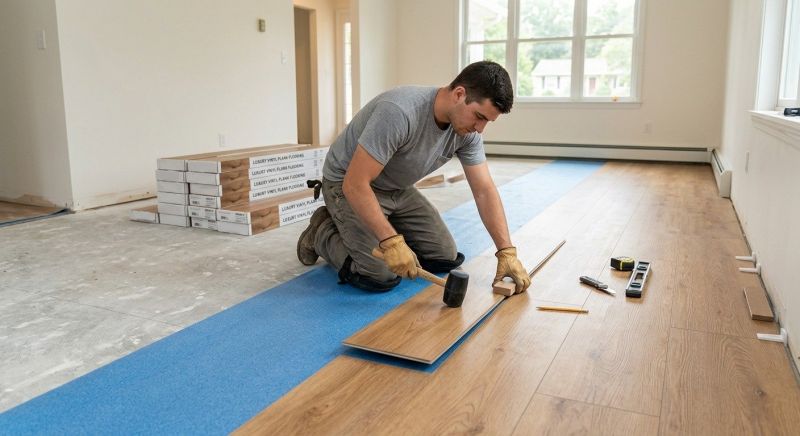 Luxury Vinyl Tile Installation in Chester, MD