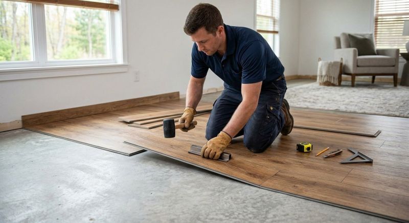 Luxury Vinyl Tile Installation in Elkridge, MD