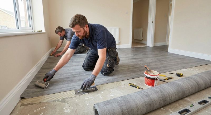 Sheet Flooring Installation in Cheltenham, MD