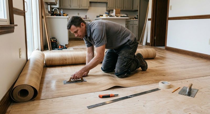 Sheet Flooring Installation in Clinton, MD