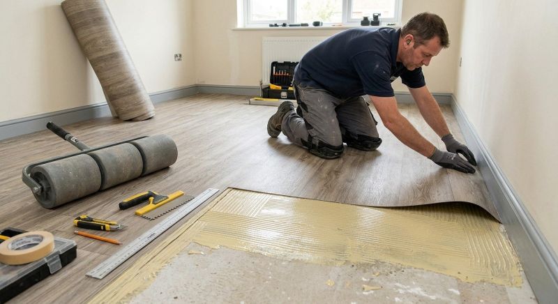 Sheet Flooring Installation in Jessup, MD