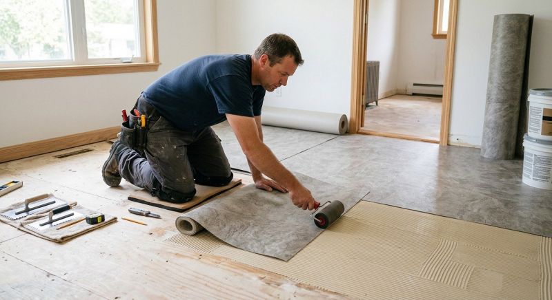 Sheet Flooring Installation in Pasadena, MD