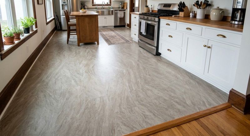 Sheet Linoleum Installation in Laurel, MD