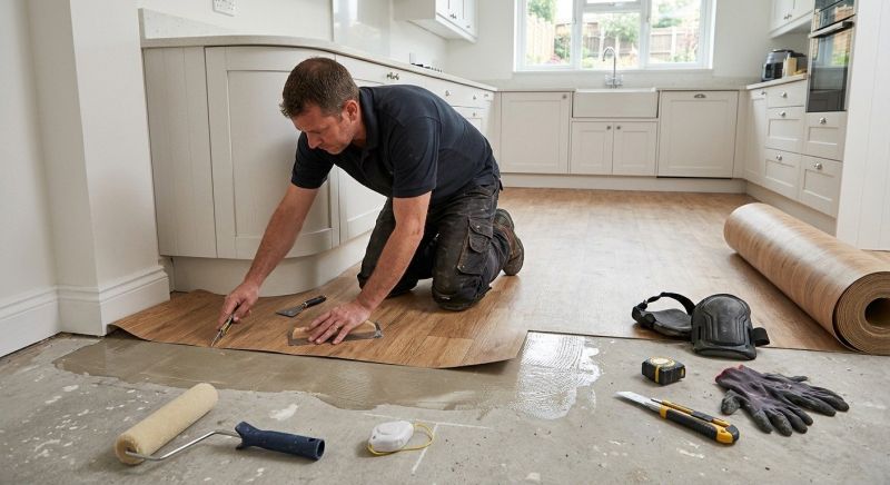 Sheet Linoleum Installation in Olney, MD