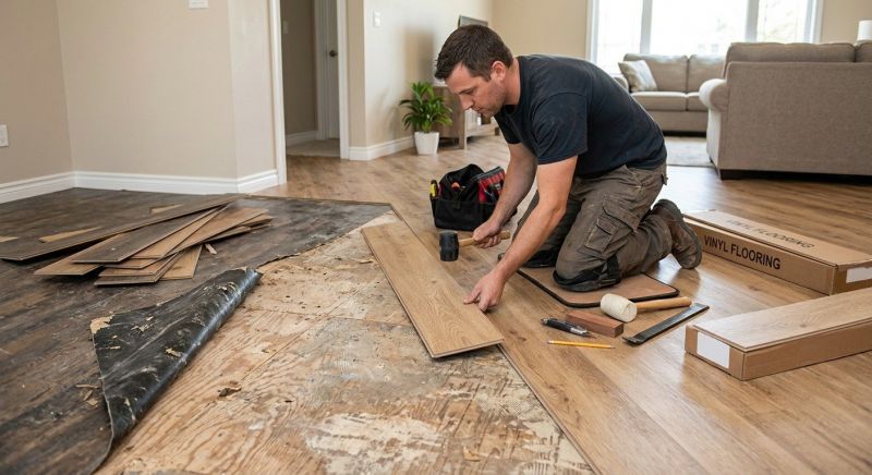 Vinyl Flooring Installation in Davidsonville, MD