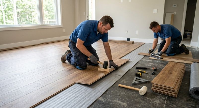 Vinyl Flooring Installation in Ellicott City, MD