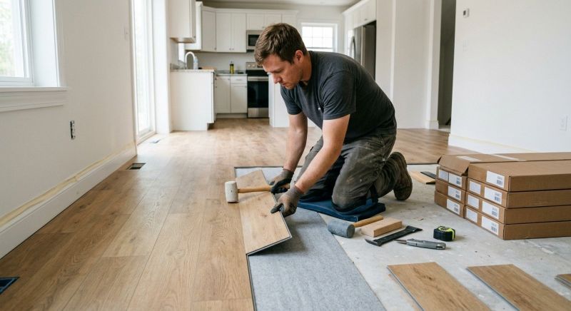 Vinyl Flooring Installation in Kensington, MD