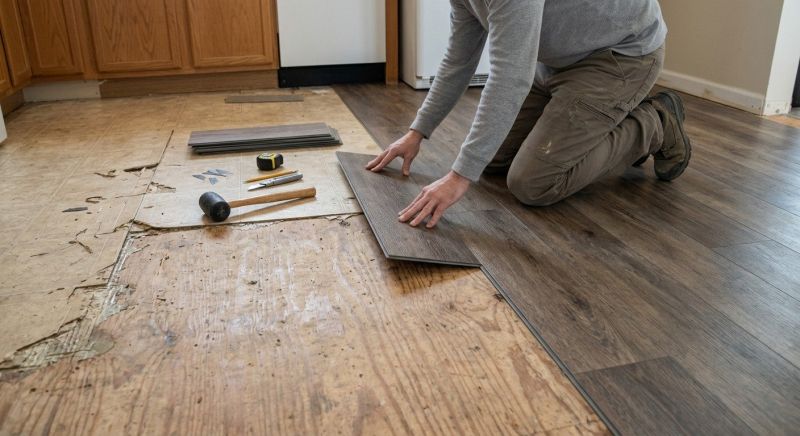 Vinyl Flooring Installation in Windsor Mill, MD