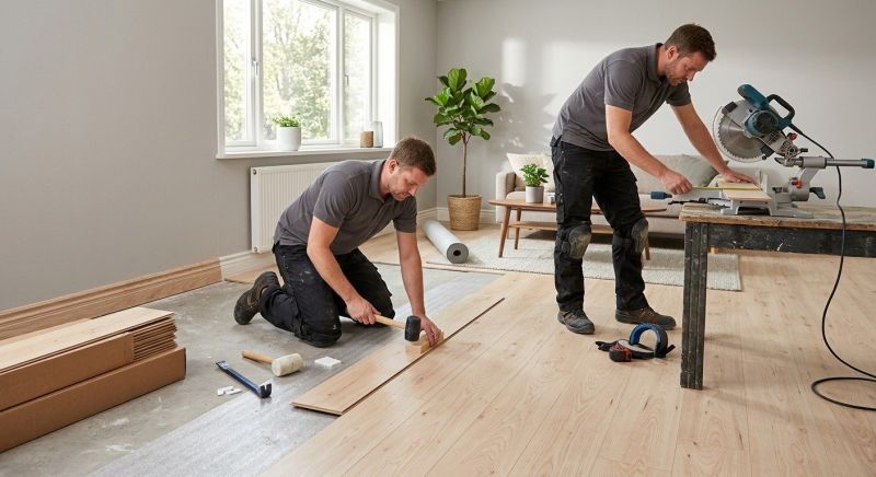Wood Laminate Installation in Crofton, MD